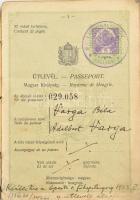 cca 1900-1925 Varga Béla (1893-?) zászlós, az I. világháborúban szolgált katona papírhagyatéka, a há...