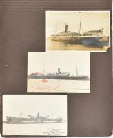 cca 1900-1925 Varga Béla (1893-?) zászlós, az I. világháborúban szolgált katona papírhagyatéka, a há...