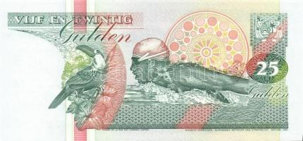 Szurinám 6 db klf modern bankjegy T:I