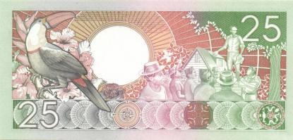 Szurinám 6 db klf modern bankjegy T:I