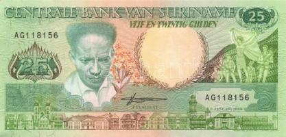 Szurinám 6 db klf modern bankjegy T:I