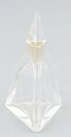 Parfümös üveg, csorbákkal, m: 12 cm