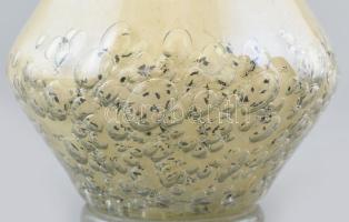 Barovier & Toso "Efeso" üveg váza, jelzett, kopásokkal, m: 20 cm