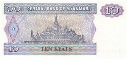 Myanmar 8 db klf modern bankjegy T:I