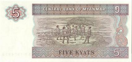 Myanmar 8 db klf modern bankjegy T:I