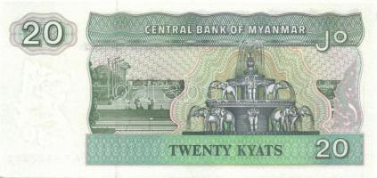 Myanmar 8 db klf modern bankjegy T:I