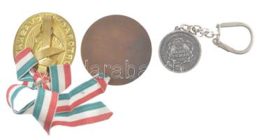 1935. "KAC 1909 - 1938. IX. 11." a Kolozsvári Atlétikai Club zománcbetétes bronz emlékplak...