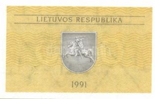 Litvánia  5 db klf modern bankjegy T:I