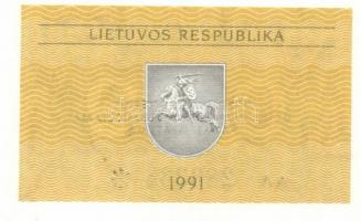 Litvánia  5 db klf modern bankjegy T:I