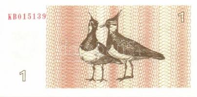 Litvánia  5 db klf modern bankjegy T:I