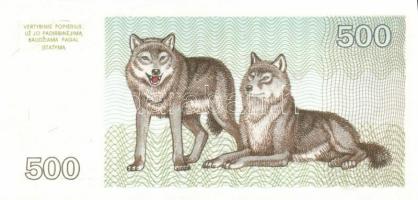 Litvánia  5 db klf modern bankjegy T:I