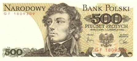 Lengyelország  6 db klf modern bankjegy T:I