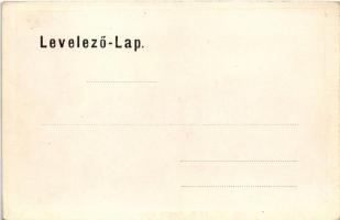 Arad, Minorita templom, üzletek / church, shops (13 cm x 8,5 cm) (EK)