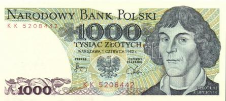 Lengyelország  6 db klf modern bankjegy T:I