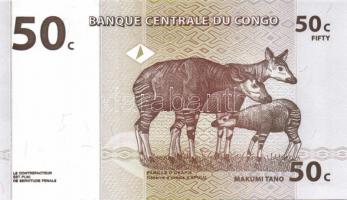 Kongó 8 db klf modern bankjegy T:I