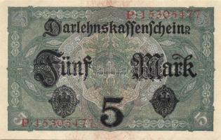 Német Birodalom / Császárság 1917. 5M T:I