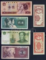 Kína 1940-es évekből 11 db klf modern bankjegy T:I
