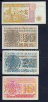 Kazahsztán 8 db klf modern bankjegy T:I