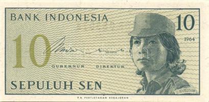 Indonézia 15 db klf modern bankjegy T:I