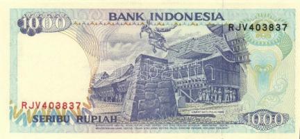 Indonézia 15 db klf modern bankjegy T:I