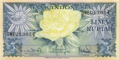 Indonézia 15 db klf modern bankjegy T:I