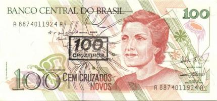 Brazília 21 db klf modern bankjegy T:I