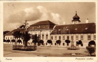 1939 Csorna, Premontrei rendház + P.U. LEVÉLSZEKRÉNYBŐL