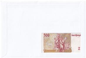 Portugália / Madeira 2000. 500E felbélyegzett borítékban, bélyegzéssel T:I Portugalia / Madeira 2000...