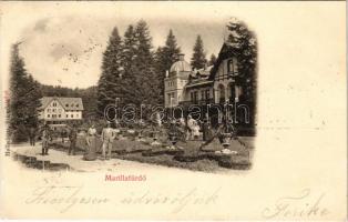 1900 Marilla, Marillavölgy, Marila; Marillafürdő. Hollschütz kiadása / spa, bath (EK)