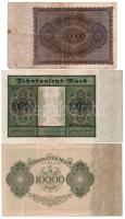 Németország / Weimari Köztársaság 1922-1923. 1000M-5.000.000.000M (7xklf) T:I--III- közte folt, kis ...