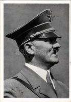 Adolf Hitler. NSDAP German Nazi Party propaganda + "Geburtstag des Führers Wien 20. April 1938" "Geburtstag des Führers Linz 20. April 1938" So. Stpl.