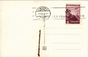 Adolf Hitler. NSDAP German Nazi Party propaganda, swastika + "DER FÜHRER IN WIEN"