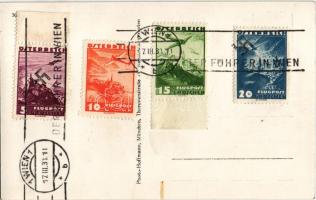 Reichskanzler Hitler in seinen geliebten Bergen / Adolf Hitler. NSDAP German Nazi Party propaganda, ...