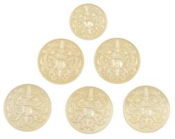 Csontos Attila DN 5xklf aranyozott Cu-Ni emlékérem (Délvidék, Őrvidék, Hungária, Erdély, Felvidék) +...