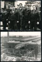 cca 1970-1980 Csepel Művek (Weiss Manfréd) Vas- és Acélöntödéje, meghívó a 2. sz. vasöntöde ünnepély...