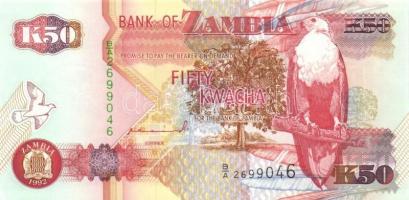 Zambia 6 db klf modern bankjegy T:I