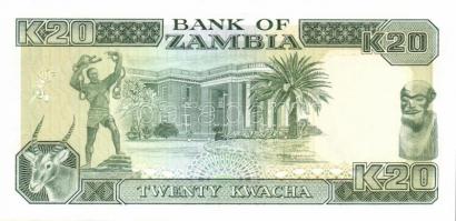 Zambia 6 db klf modern bankjegy T:I
