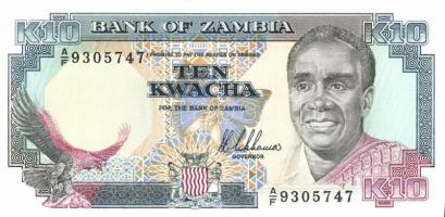 Zambia 6 db klf modern bankjegy T:I