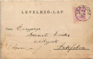 1899 (Vorläufer) Ószombat, Szobotiszt, Szobotist, Sobotiste; Kuffner (Nyáry) kastély / castle. photo...