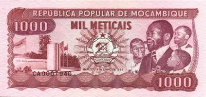 Mozambik 8 db klf bankjegy T:I