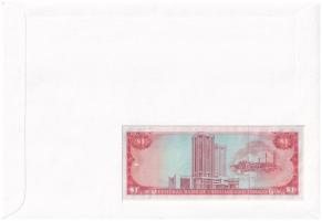 Trinidad és Tobago 1985. 1$ felbélyegzett borítékban, bélyegzéssel T:I Trinidad and Tobago 1985. 1 D...