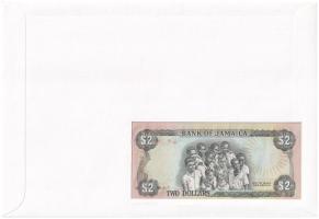 Jamaika 1993. 2$ felbélyegzett borítékban, bélyegzéssel T:I Jamaica 1993. 2 Dollars in envelope with...