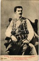 1910 Cetinje, Cettinje, Cettigne; S.K.H. der Erbprinz Danilo / S.A.R. le Prince Héritier Danilo / Danilo, Crown Prince of Montenegro (Rb)