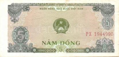 Vietnám 25 db klf modrn bankjegy (Észak, Dél, Egyesült szocialista) T:I,I-