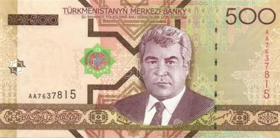 Türkmenisztán 5 db klf modern bankjegy  T:I