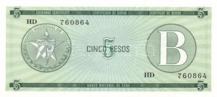 Kuba 8 db klf modern bankjegy  T:I