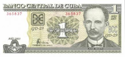 Kuba 8 db klf modern bankjegy  T:I