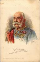 Kaiser Franz Josef I / Franz Joseph I of Austria. Nach einer Photographie von C. Pietzner, Wien. Offizielle Karte für Rotes Kreuz, Kriegsfürsorgeamt, Kriegshilfsbüro Nr. 237. (EK)