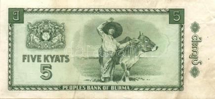 Burma 8 db klf bankjegy  T:I,I-,II