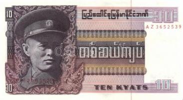 Burma 8 db klf bankjegy  T:I,I-,II